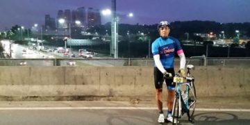 A experiência de pedalar uma prova pela Marginal Pinheiros sem carros