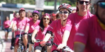 SP: Galeria com os melhores momentos da Pedalada Rosa contra o câncer de mama