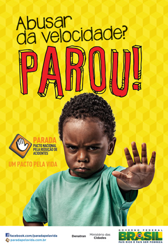 Campanha do Pacto Nacional pela Redução de Acidentes/ © Divulgação