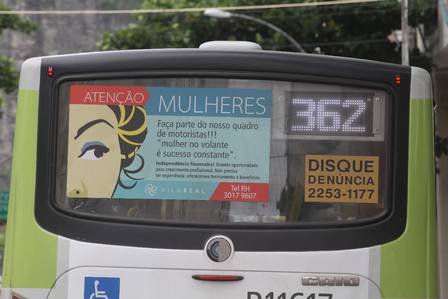 Campanha carioca "Mulheres de Direção"/ © Alexandro Auler-Extra