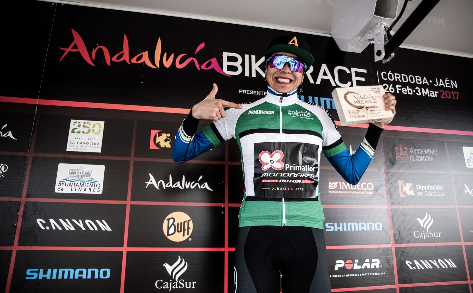 Raiza Goulão campeã Andalucía Bike Race