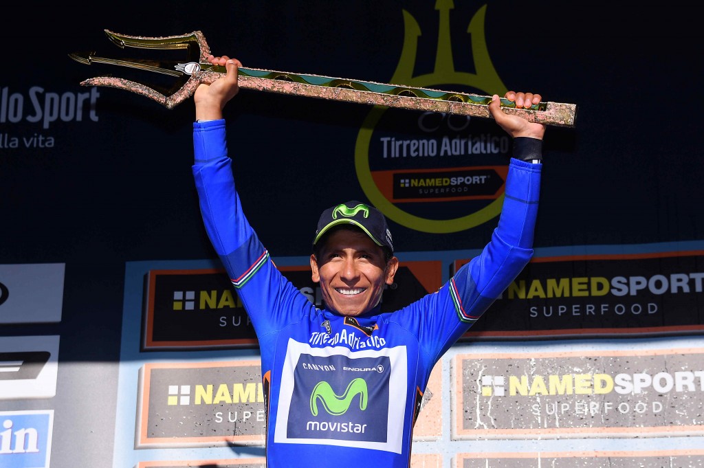 Nairo Quintana vence a Tirreno Adriatico 2017 / © LaPresse/Gian Mattia D'Alberto