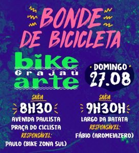 Confira os horários dos bondes de ciclistas/ © Divulgação