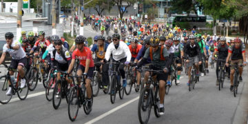 Mega Passeio com mais de 1.000 ciclistas nas ruas