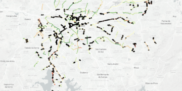 Mapa online mostra quais são as ciclovias que mais precisam de manutenção em São Paulo