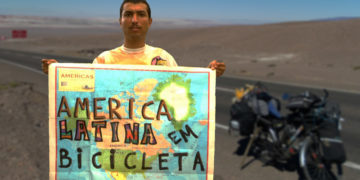 Conheça o brasileiro que pedalou durante 3 anos pela América
