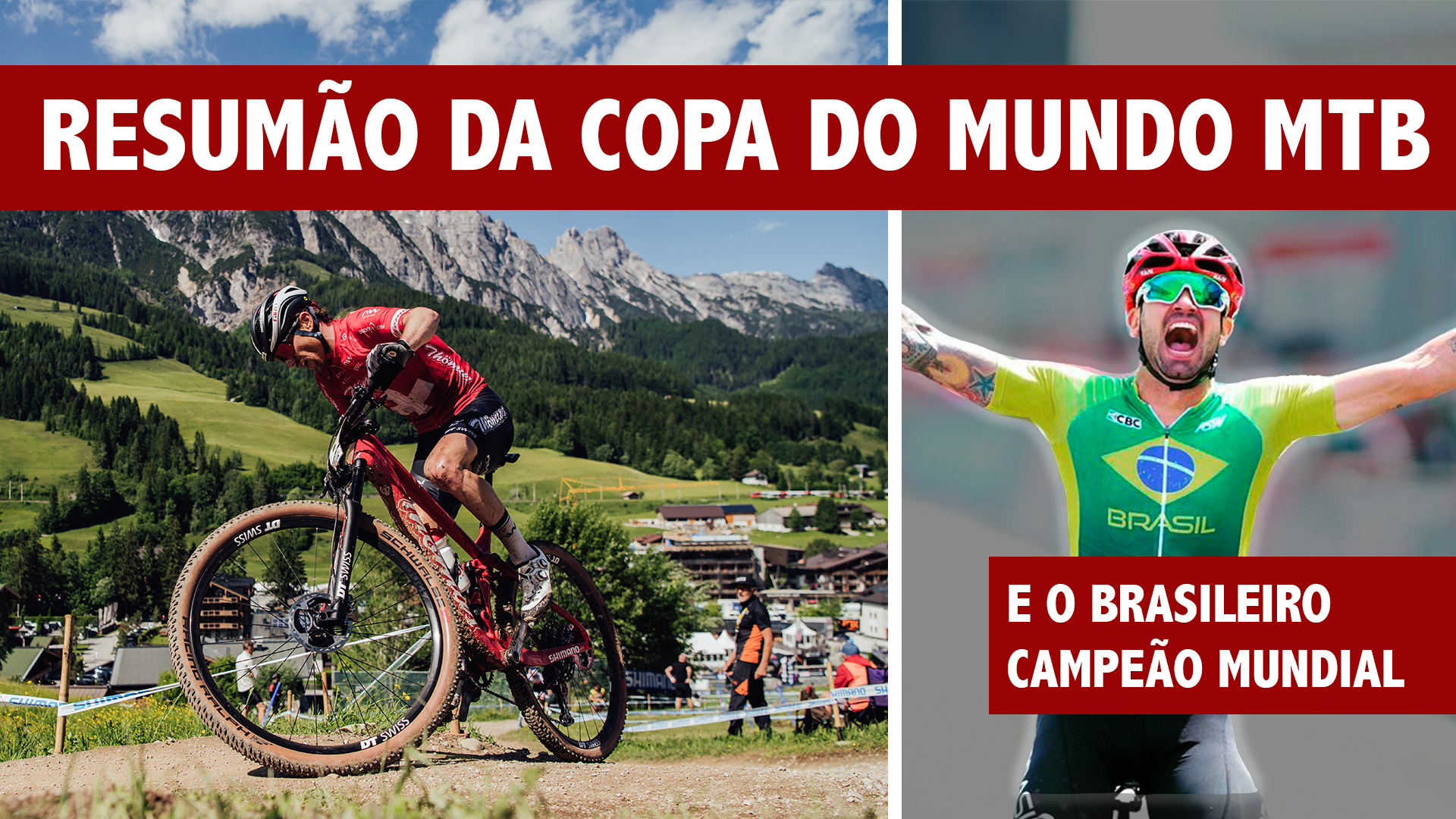 Brasileiro campeão mundial + Copa do Mundo de MTB Bike é Legal