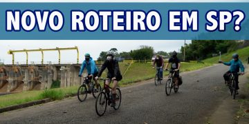 Pedalamos em futura rota de cicloturismo em São Paulo
